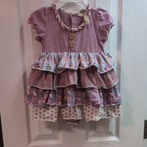 Matilda Jane Multicolor Ruffled Kids Dress